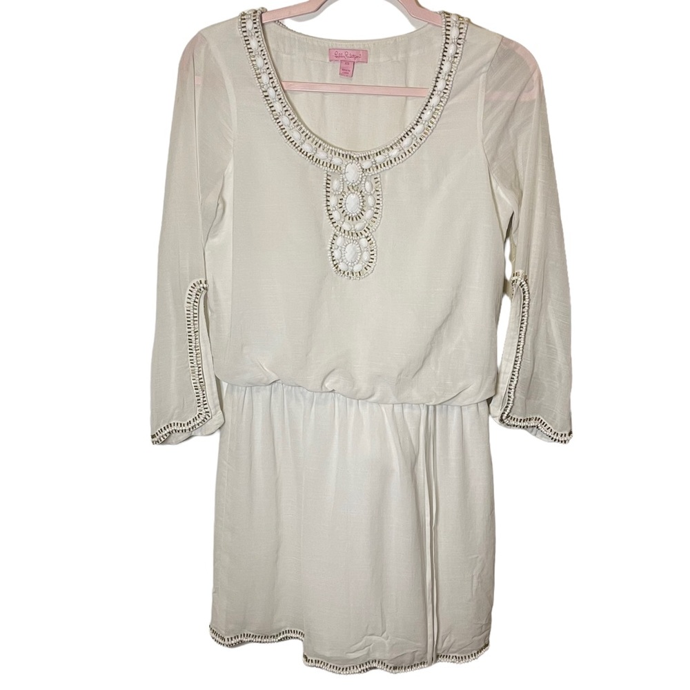 Lilly Pulitzer white dress